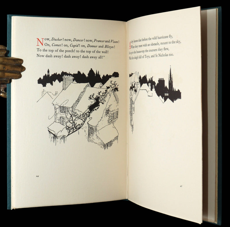 1931 First Edition - The Night Before Christmas Illustrated by Arthur Rackham