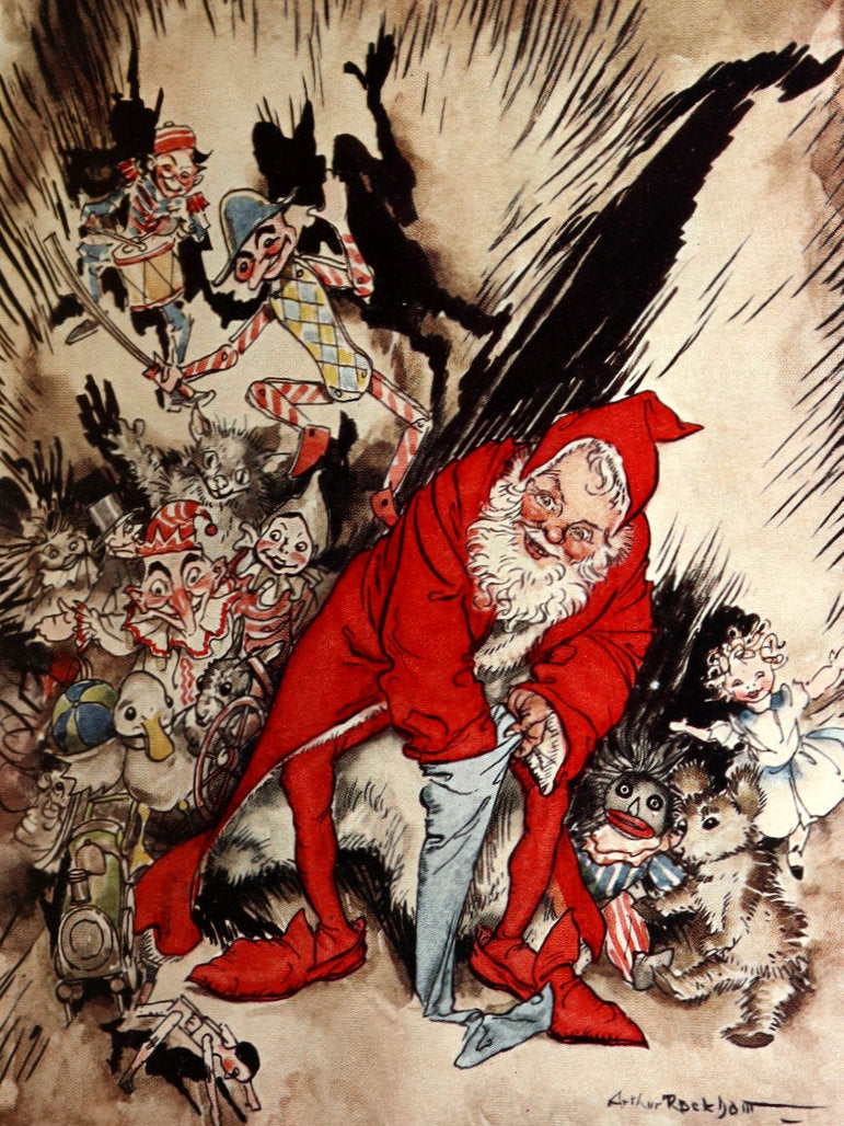 1931 First Edition - The Night Before Christmas Illustrated by Arthur Rackham