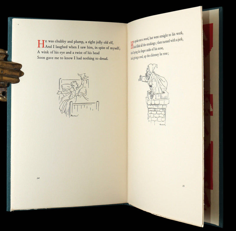 1931 First Edition - The Night Before Christmas Illustrated by Arthur Rackham