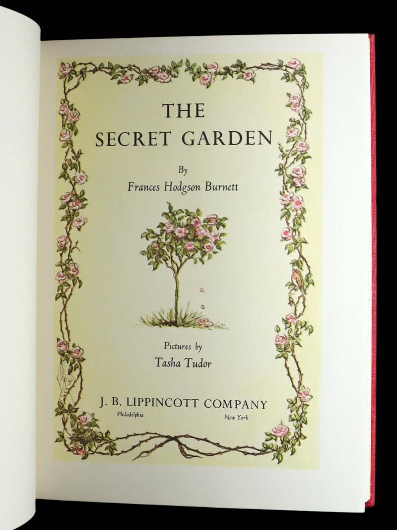 1962 Tasha Tudor First Illustrated Edition - The Secret Garden by F. H. Burnett
