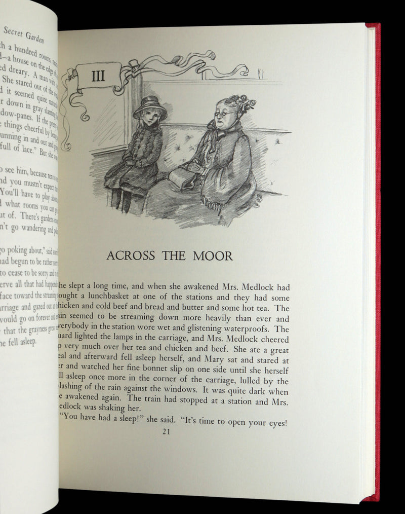 1962 Tasha Tudor First Illustrated Edition - The Secret Garden by F. H. Burnett