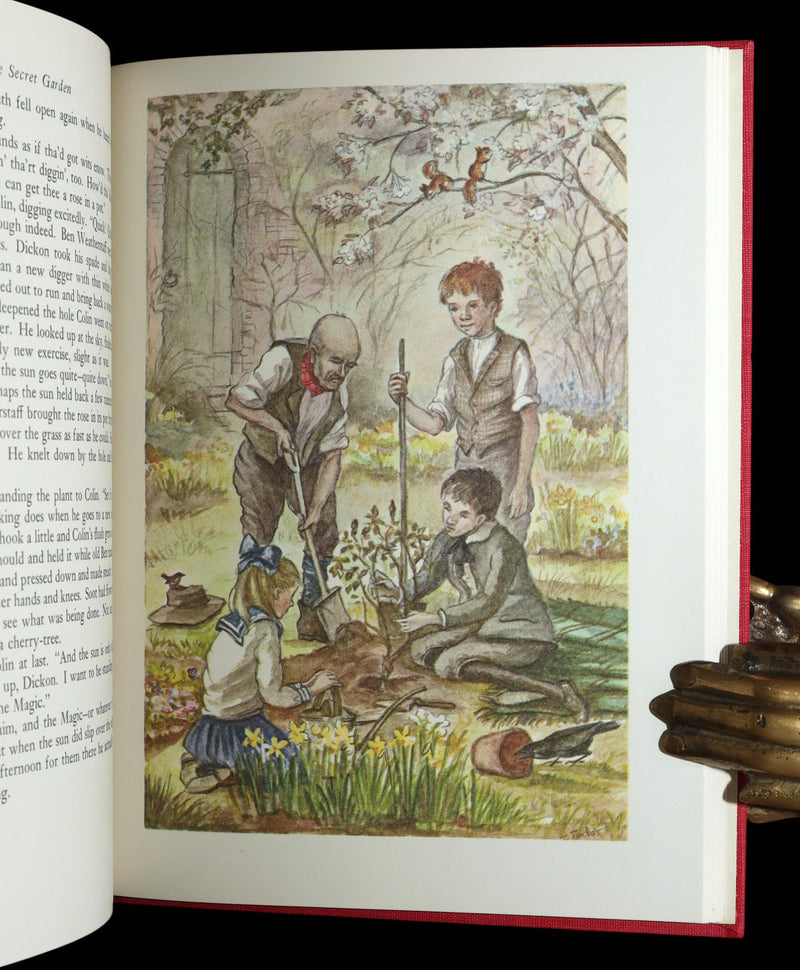 1962 Tasha Tudor First Illustrated Edition - The Secret Garden by F. H. Burnett