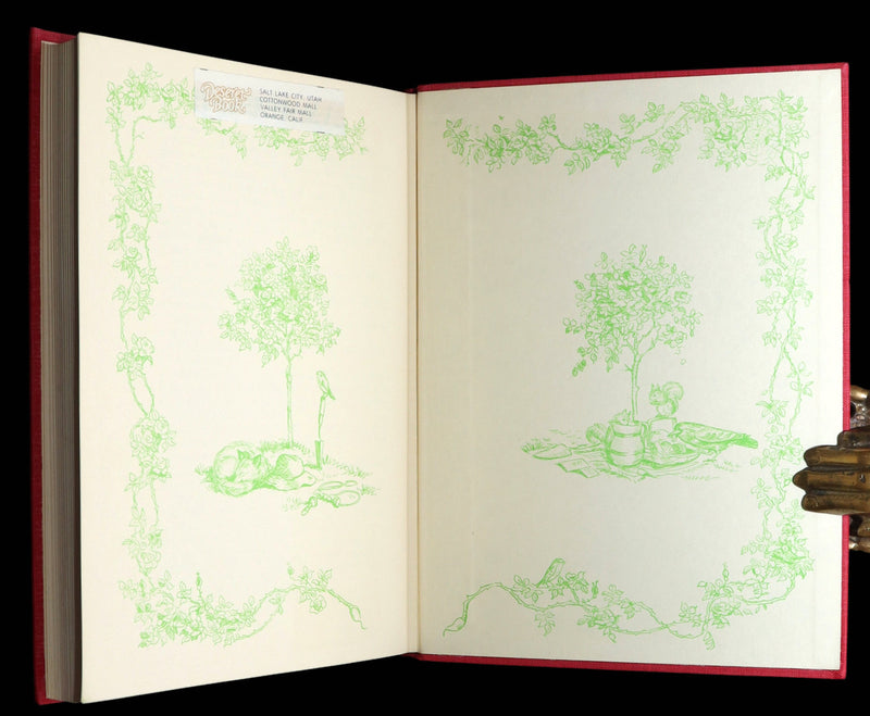 1962 Tasha Tudor First Illustrated Edition - The Secret Garden by F. H. Burnett