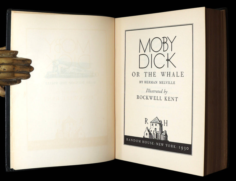 1930 Rare First Edition - Moby Dick by Melville illustrated by Rockwell Kent