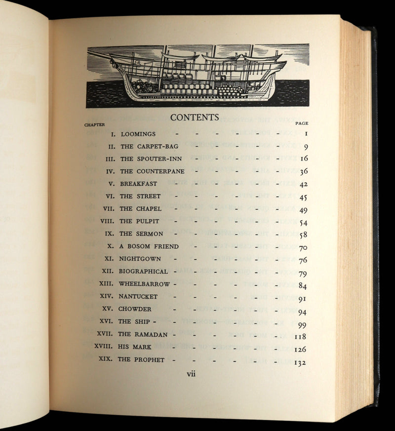 1930 Rare First Edition - Moby Dick by Melville illustrated by Rockwell Kent