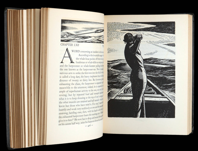 1930 Rare First Edition - Moby Dick by Melville illustrated by Rockwell Kent