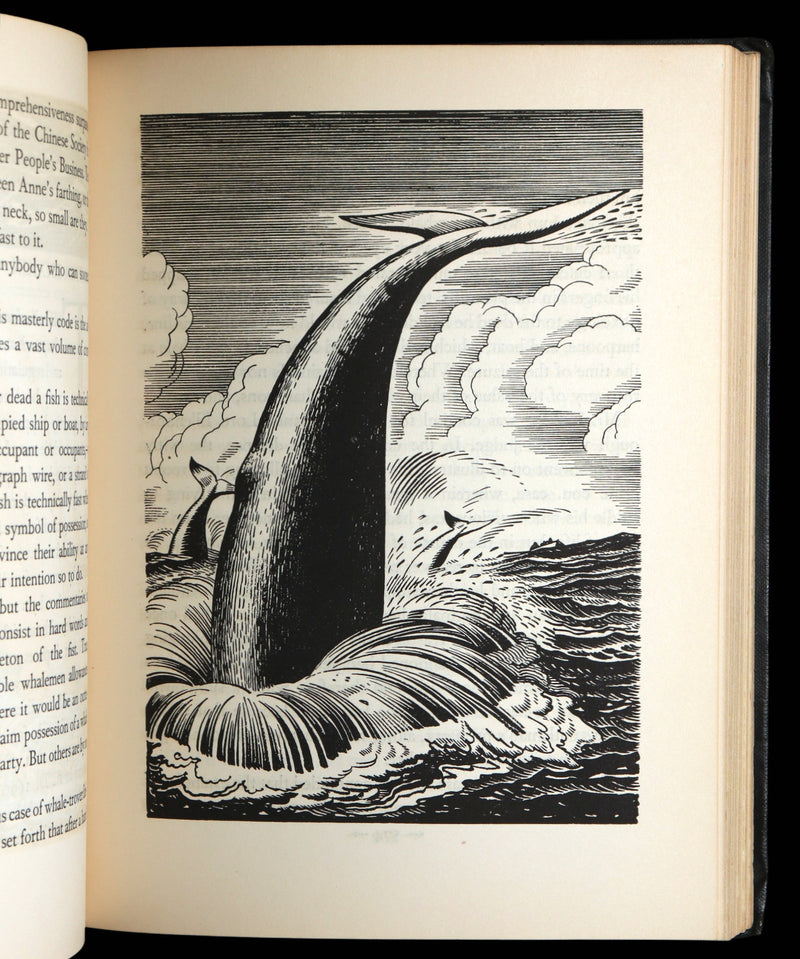 1930 Rare First Edition - Moby Dick by Melville illustrated by Rockwell Kent
