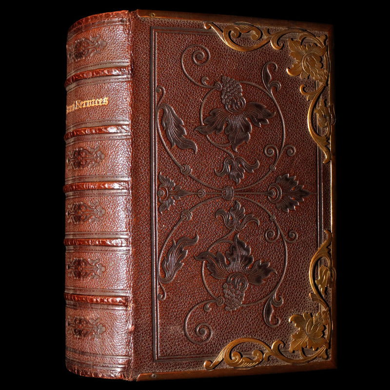 1859 Rare Book with Clasp - Church Services, Church Services and New Testament