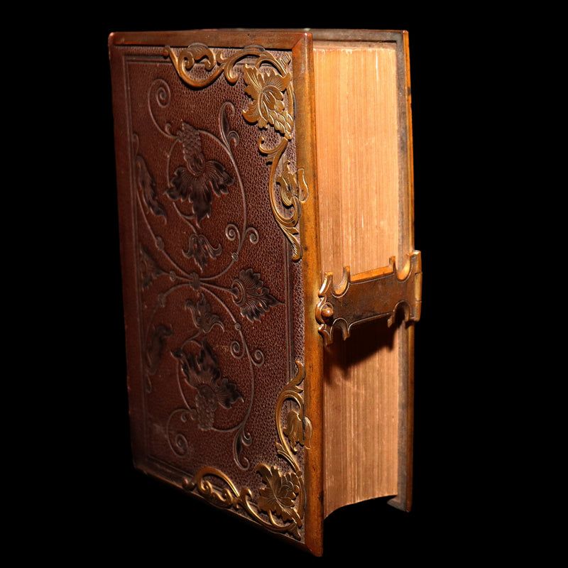1859 Rare Book with Clasp - Church Services, Church Services and New Testament