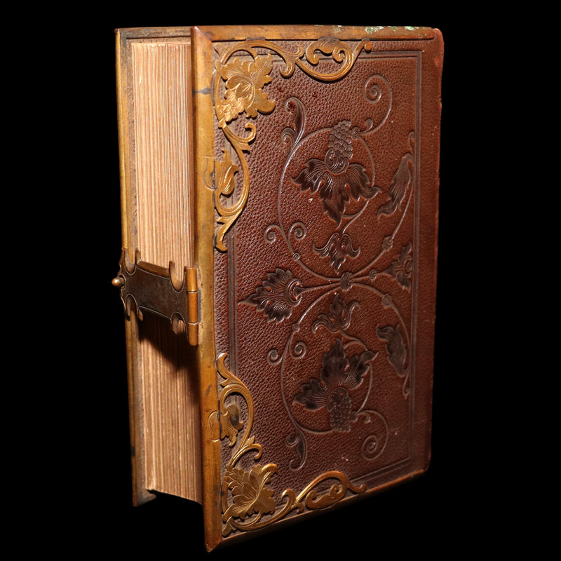1859 Rare Book with Clasp - Church Services, Church Services and New Testament