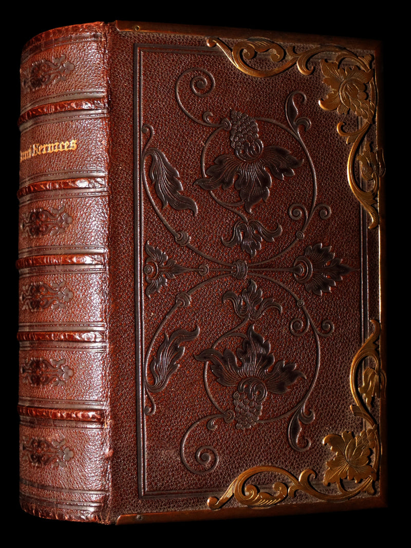 1859 Rare Book with Clasp - Church Services, Church Services and New Testament
