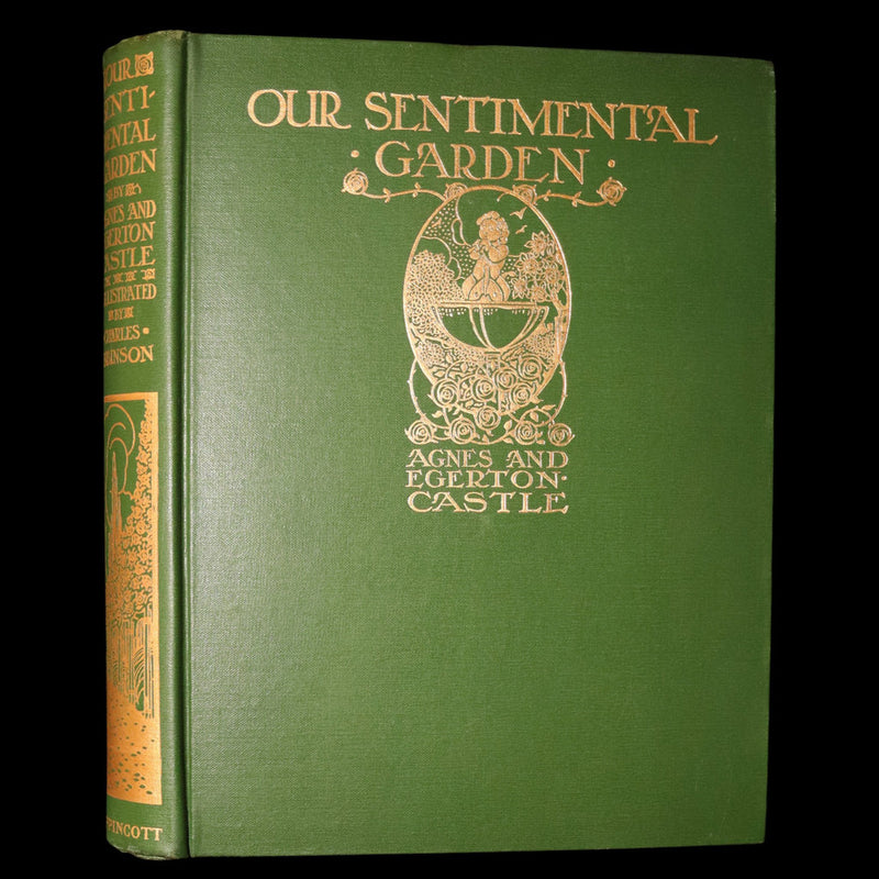 1914 Rare 1stED - Our Sentimental Garden Illustrated by Charles Robinson