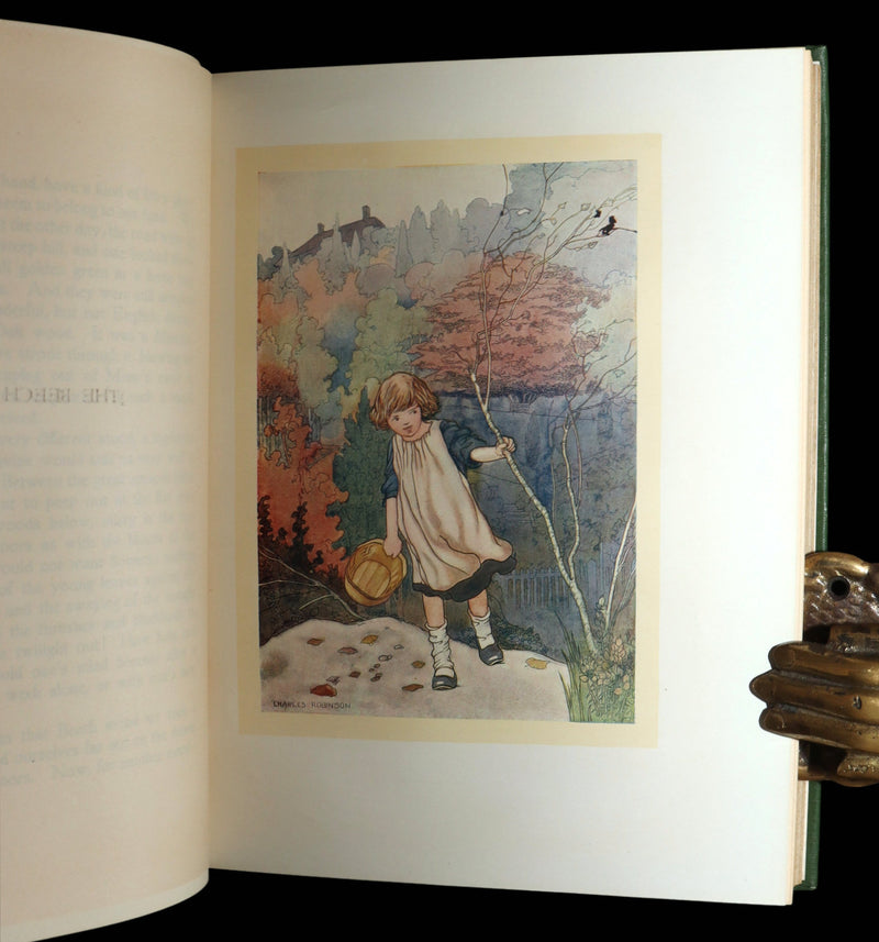 1914 Rare 1stED - Our Sentimental Garden Illustrated by Charles Robinson