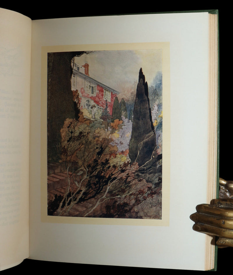 1914 Rare 1stED - Our Sentimental Garden Illustrated by Charles Robinson