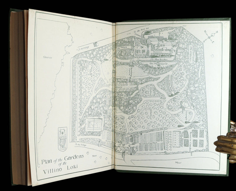 1914 Rare 1stED - Our Sentimental Garden Illustrated by Charles Robinson