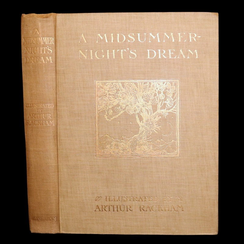1908 First Edition Illustrated by Rackham - Shakespeare Midsummer Night's Dream