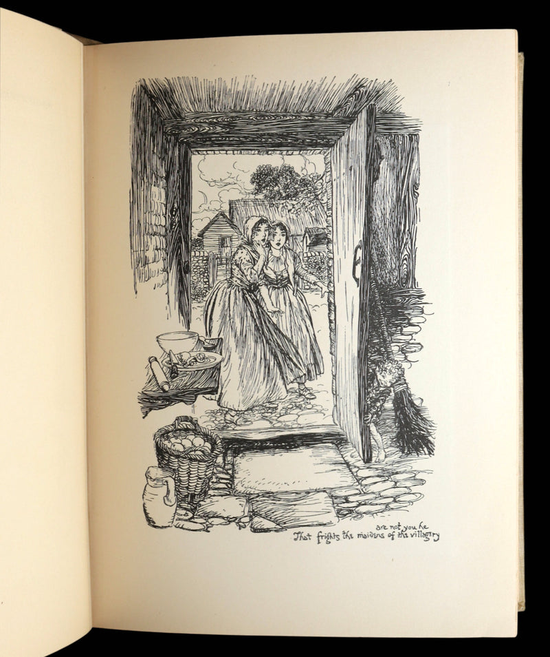 1908 First Edition Illustrated by Rackham - Shakespeare Midsummer Night's Dream