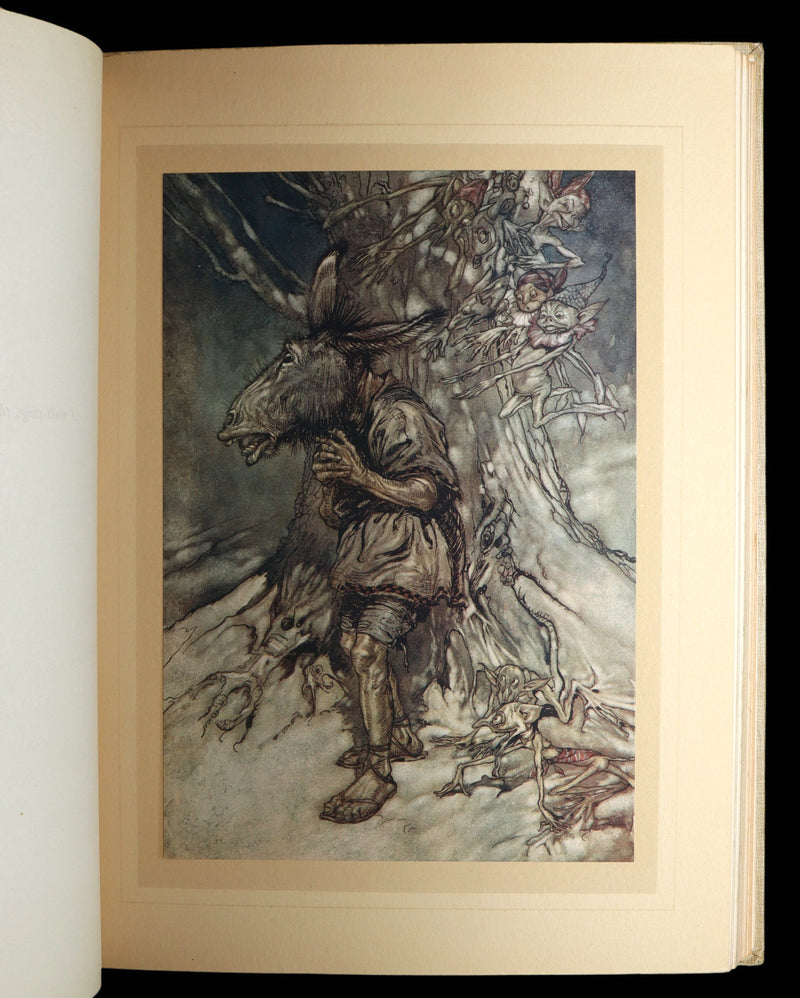 1908 First Edition Illustrated by Rackham - Shakespeare Midsummer Night's Dream