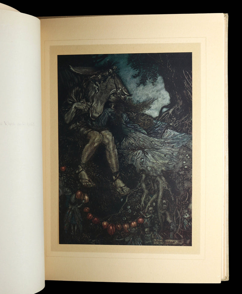 1908 First Edition Illustrated by Rackham - Shakespeare Midsummer Night's Dream