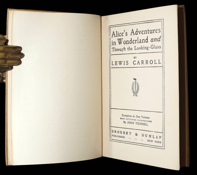 1920 Rare Book - Alice’s Adventures in Wonderland and Through the Looking-Glass