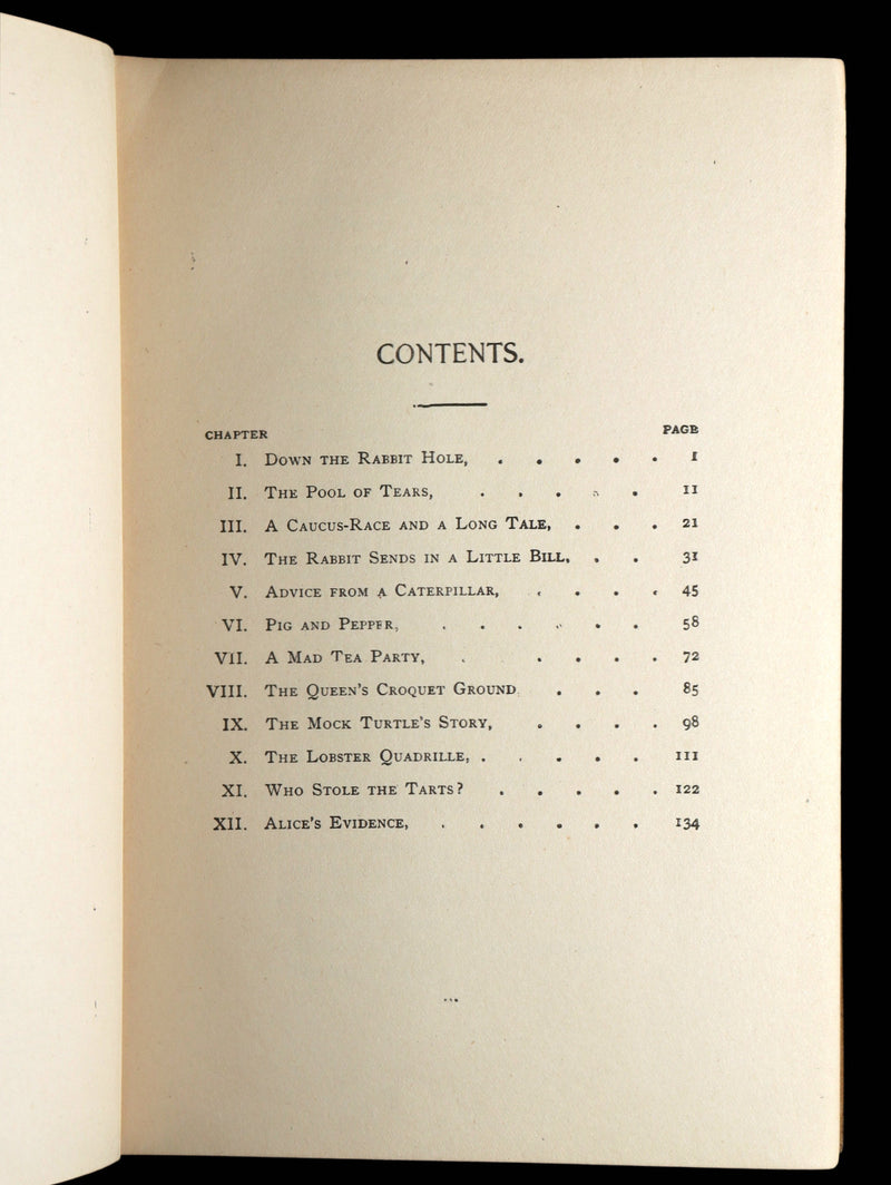 1920 Rare Book - Alice’s Adventures in Wonderland and Through the Looking-Glass