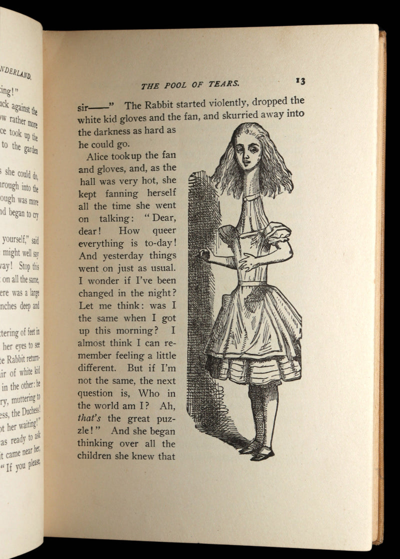 1920 Rare Book - Alice’s Adventures in Wonderland and Through the Looking-Glass