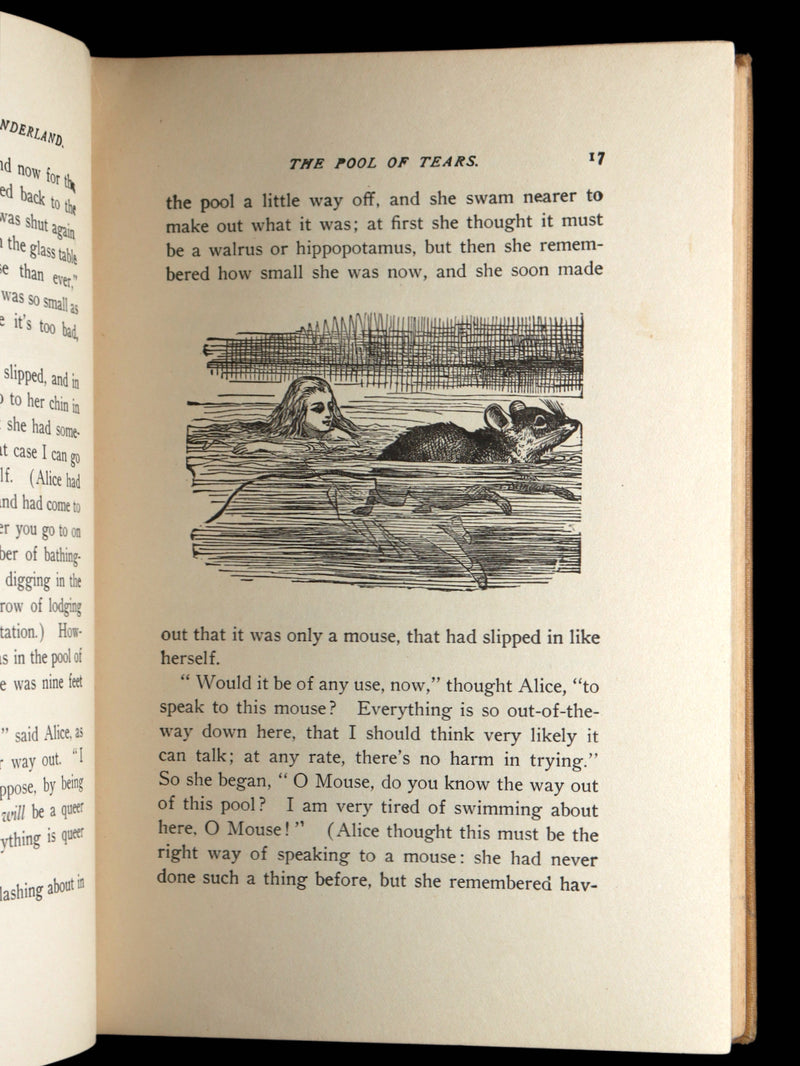1920 Rare Book - Alice’s Adventures in Wonderland and Through the Looking-Glass