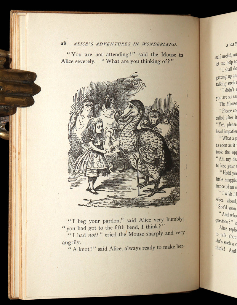 1920 Rare Book - Alice’s Adventures in Wonderland and Through the Looking-Glass