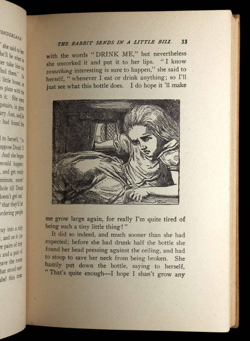 1920 Rare Book - Alice’s Adventures in Wonderland and Through the Looking-Glass