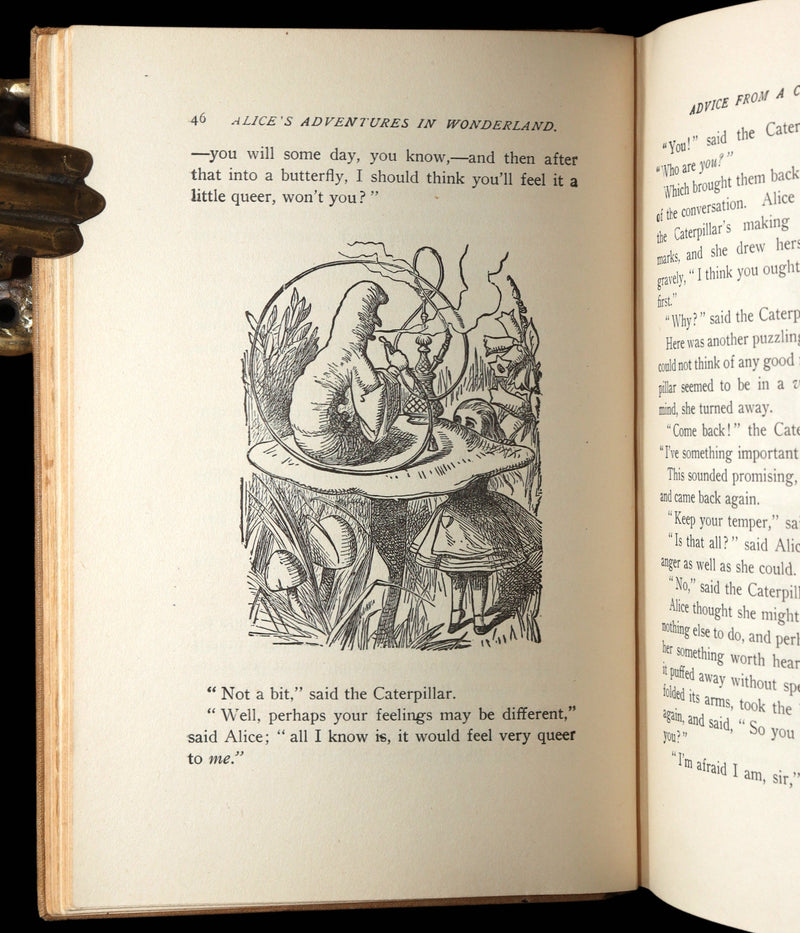 1920 Rare Book - Alice’s Adventures in Wonderland and Through the Looking-Glass