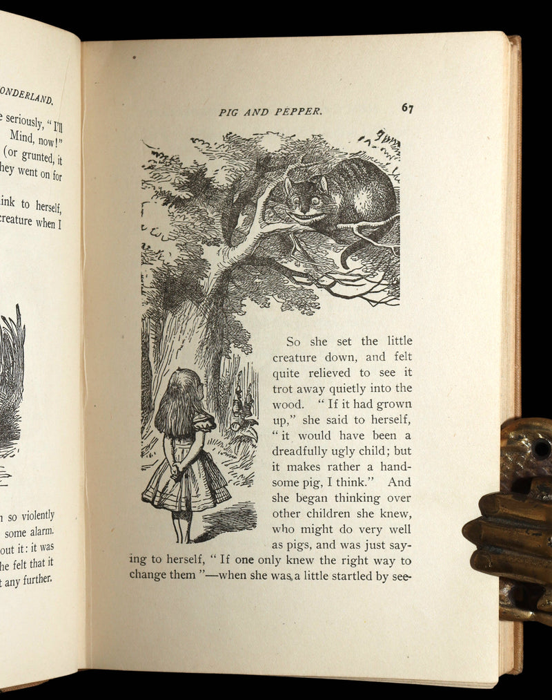 1920 Rare Book - Alice’s Adventures in Wonderland and Through the Looking-Glass