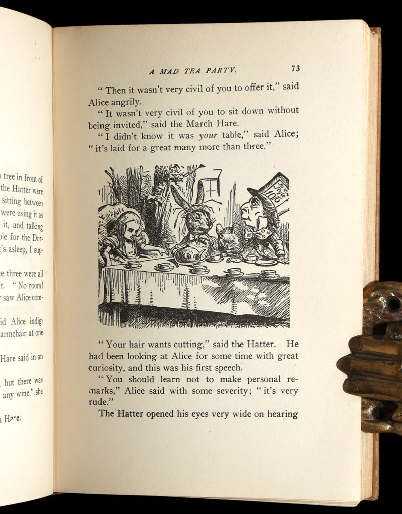 1920 Rare Book - Alice’s Adventures in Wonderland and Through the Looking-Glass