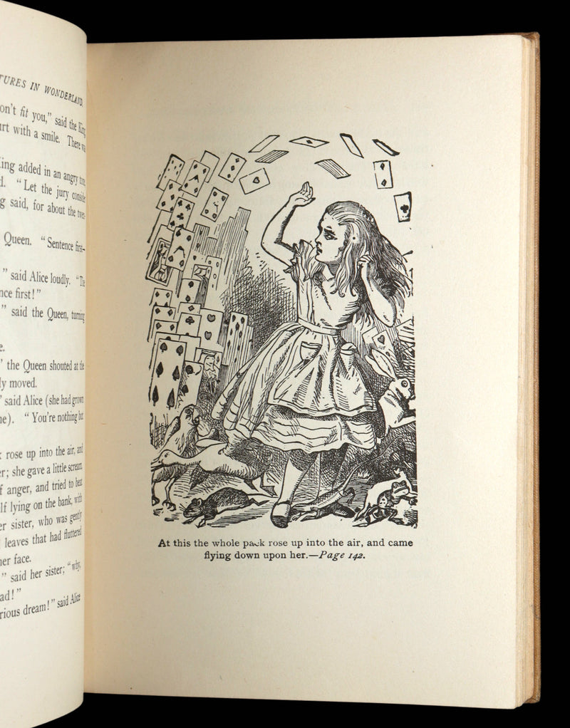 1920 Rare Book - Alice’s Adventures in Wonderland and Through the Looking-Glass