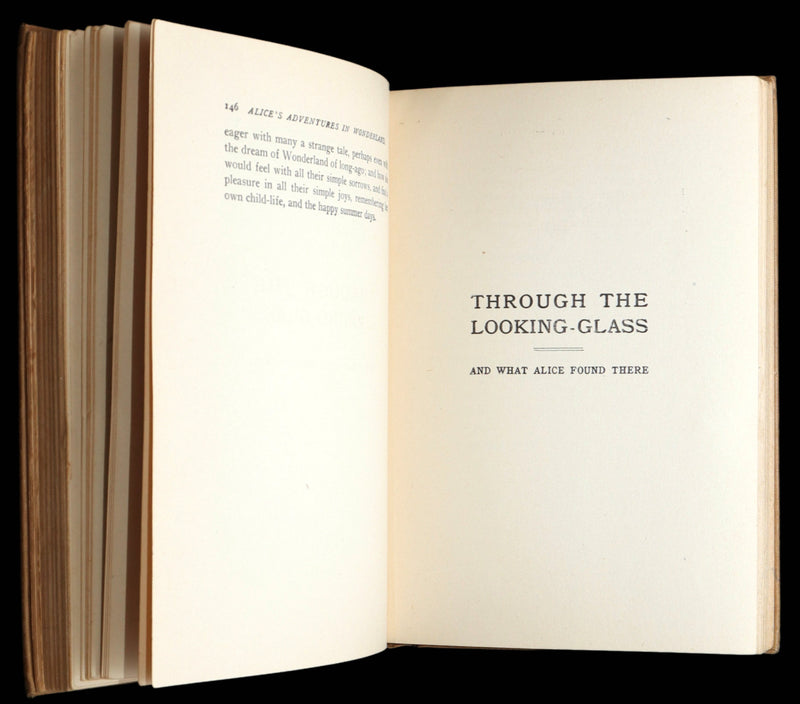 1920 Rare Book - Alice’s Adventures in Wonderland and Through the Looking-Glass