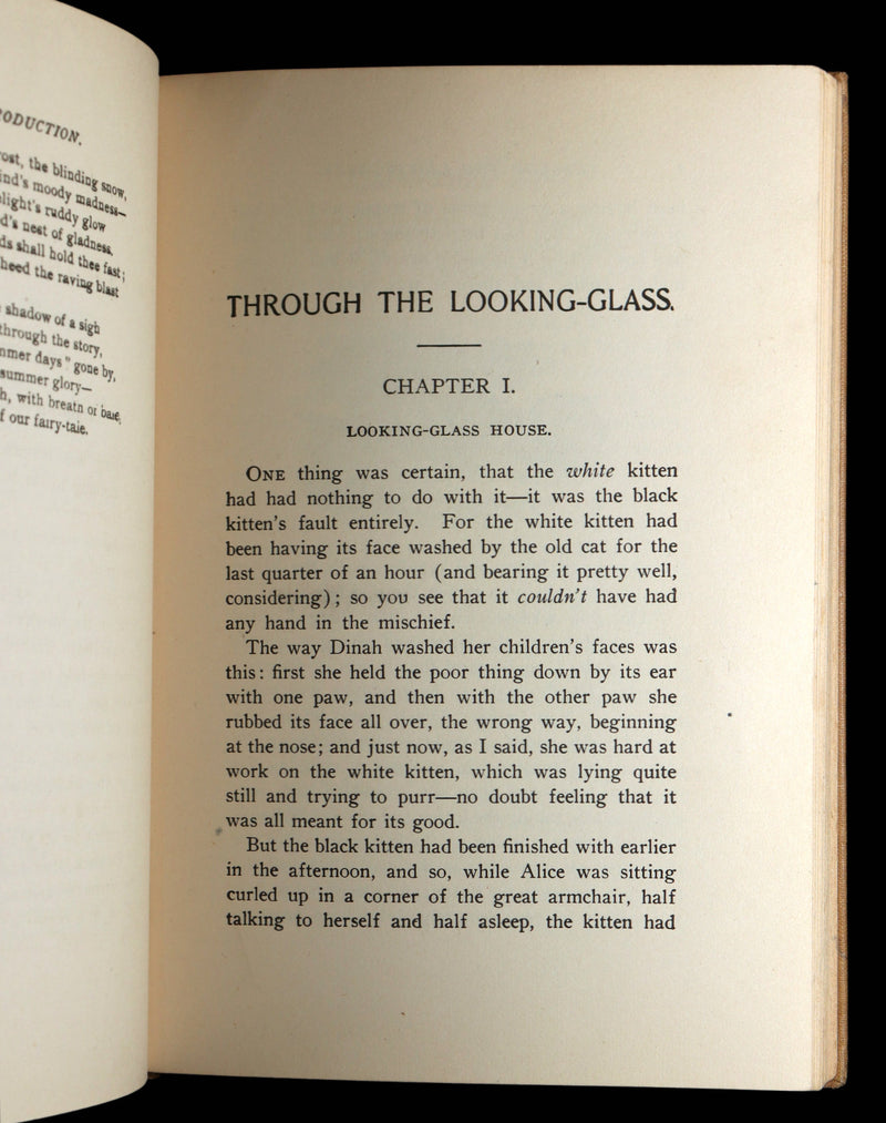 1920 Rare Book - Alice’s Adventures in Wonderland and Through the Looking-Glass