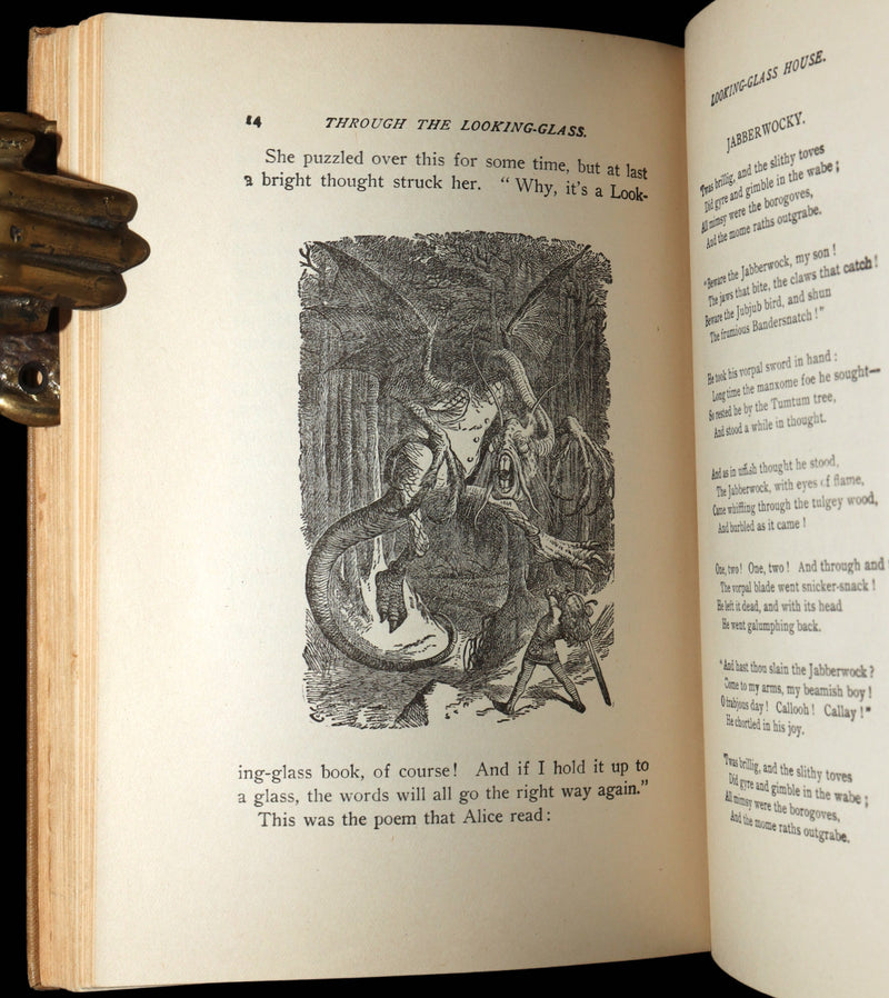 1920 Rare Book - Alice’s Adventures in Wonderland and Through the Looking-Glass