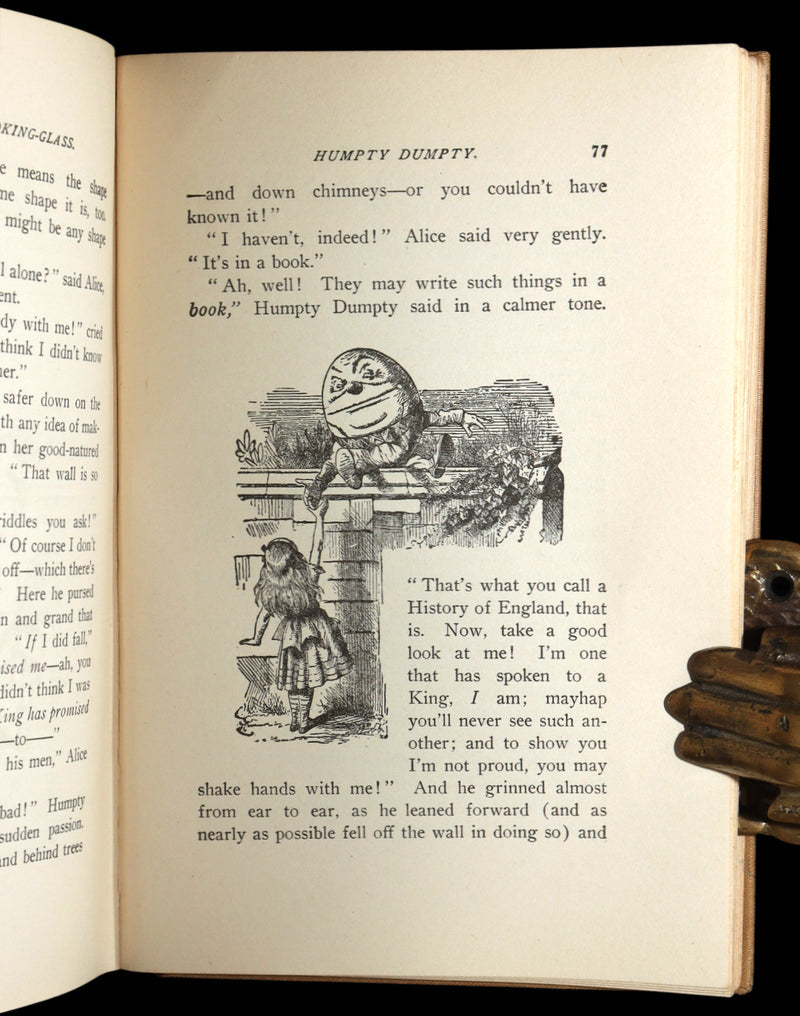 1920 Rare Book - Alice’s Adventures in Wonderland and Through the Looking-Glass