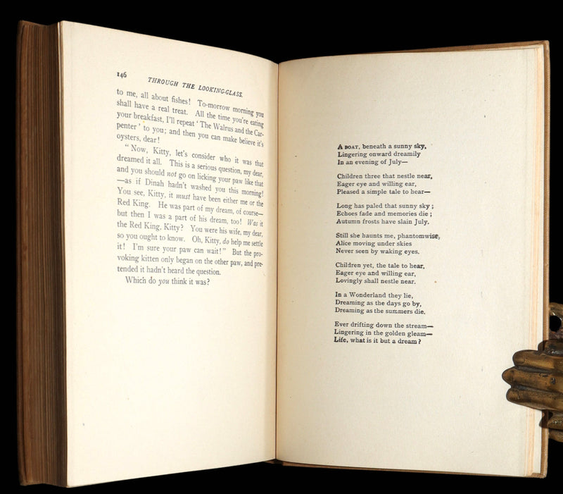 1920 Rare Book - Alice’s Adventures in Wonderland and Through the Looking-Glass
