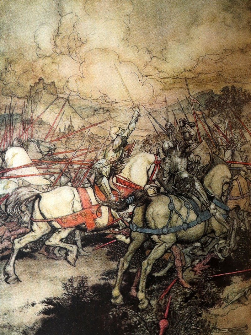 1917 First Edition - he Romance of King Arthur and His Knights by Arthur Rackham