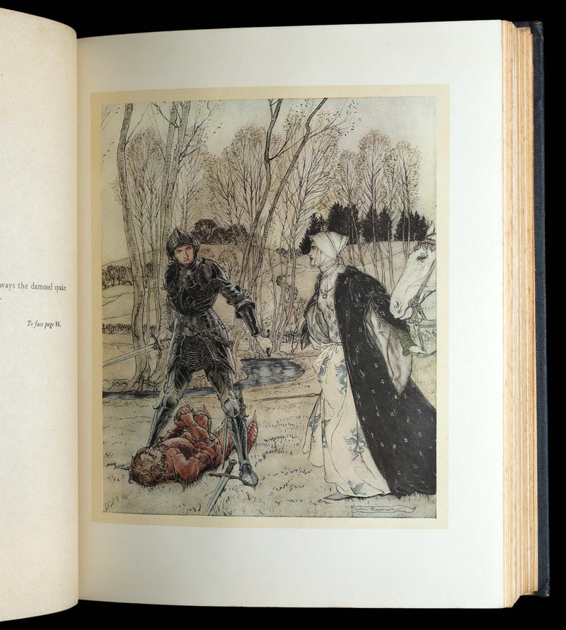 1917 First Edition - he Romance of King Arthur and His Knights by Arthur Rackham