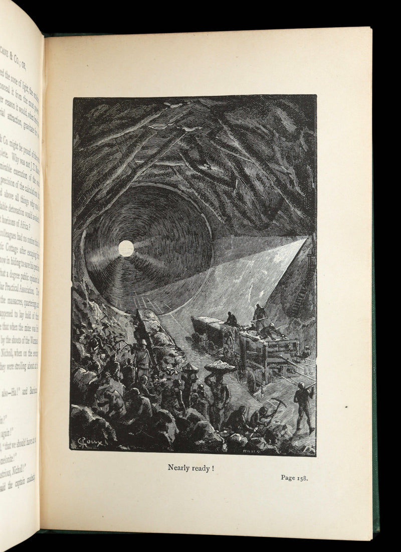 1894 Rare Carnegie Provenance - The Purchase of the North Pole by Jules Verne