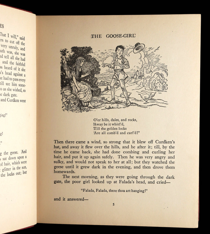 1922 Rare Book - Grimm’s Fairy Stories Illustrated by John B. Gruelle R. E. Owen