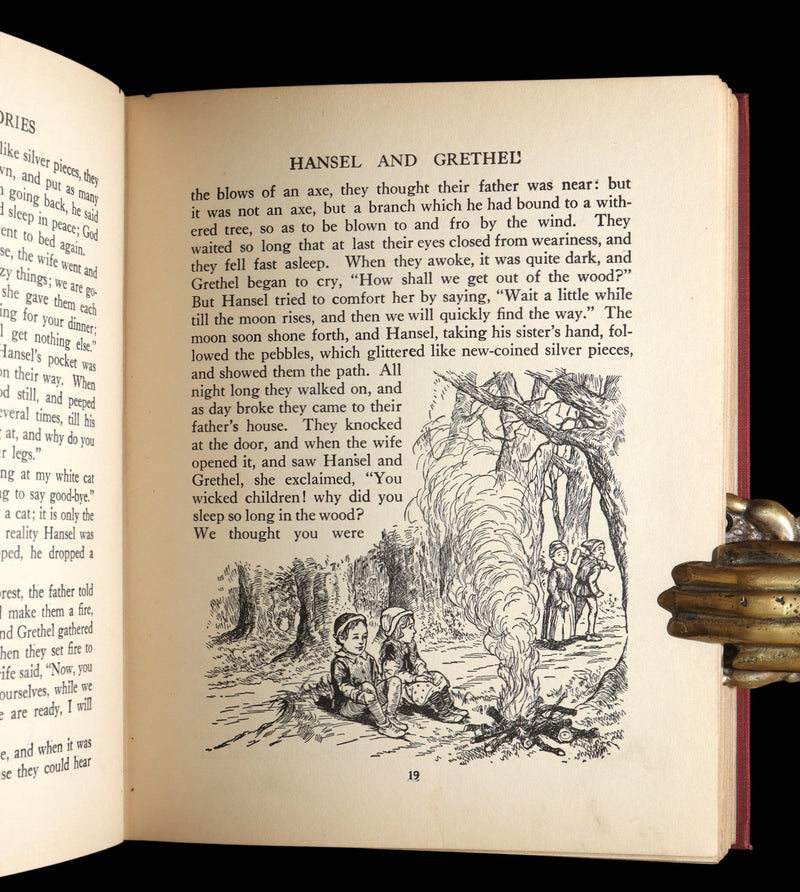 1922 Rare Book - Grimm’s Fairy Stories Illustrated by John B. Gruelle R. E. Owen