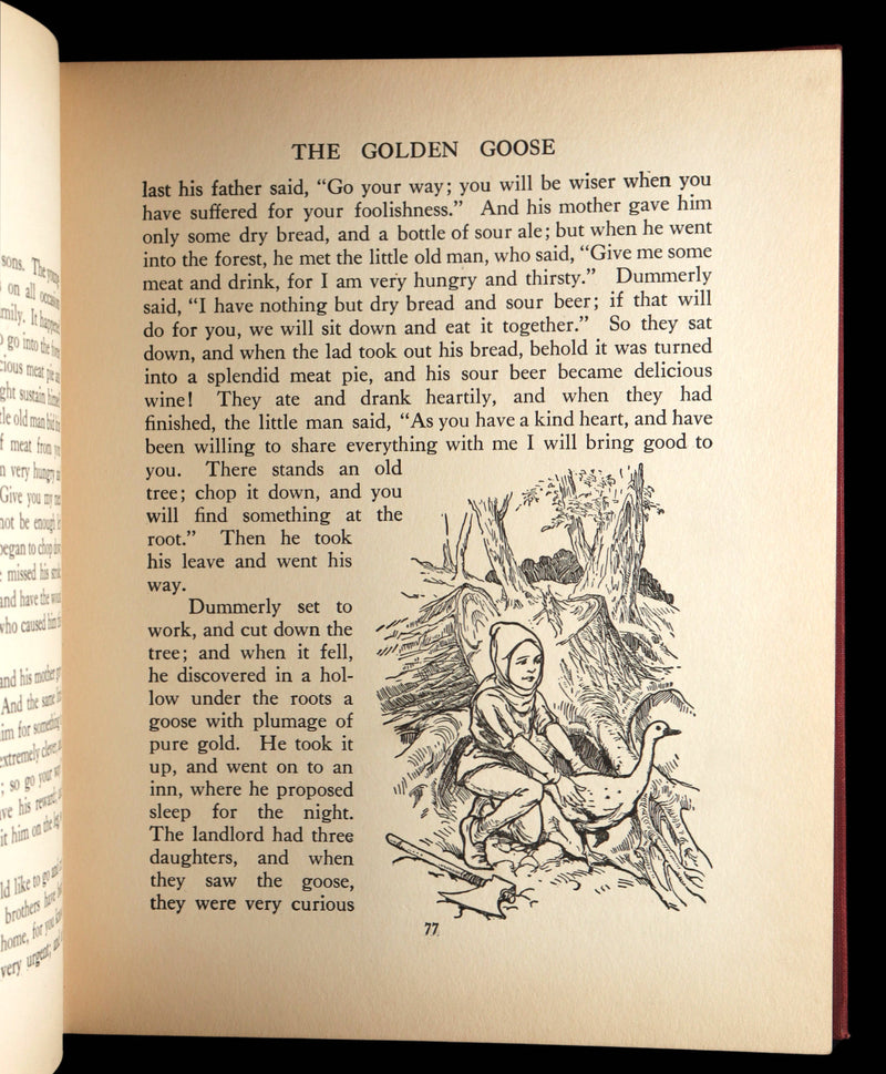 1922 Rare Book - Grimm’s Fairy Stories Illustrated by John B. Gruelle R. E. Owen