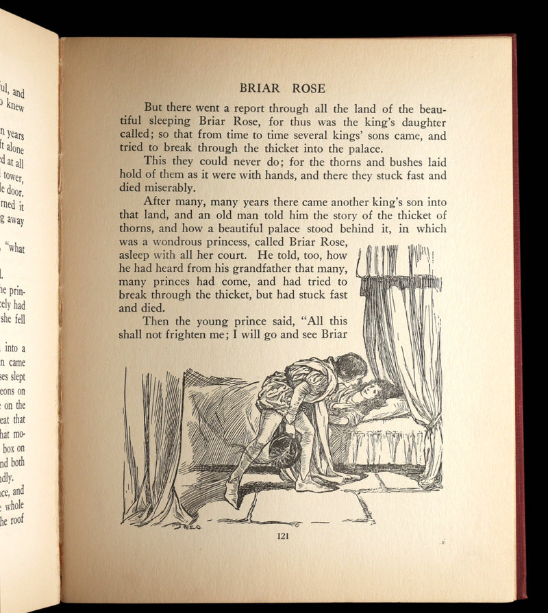 1922 Rare Book - Grimm’s Fairy Stories Illustrated by John B. Gruelle R. E. Owen