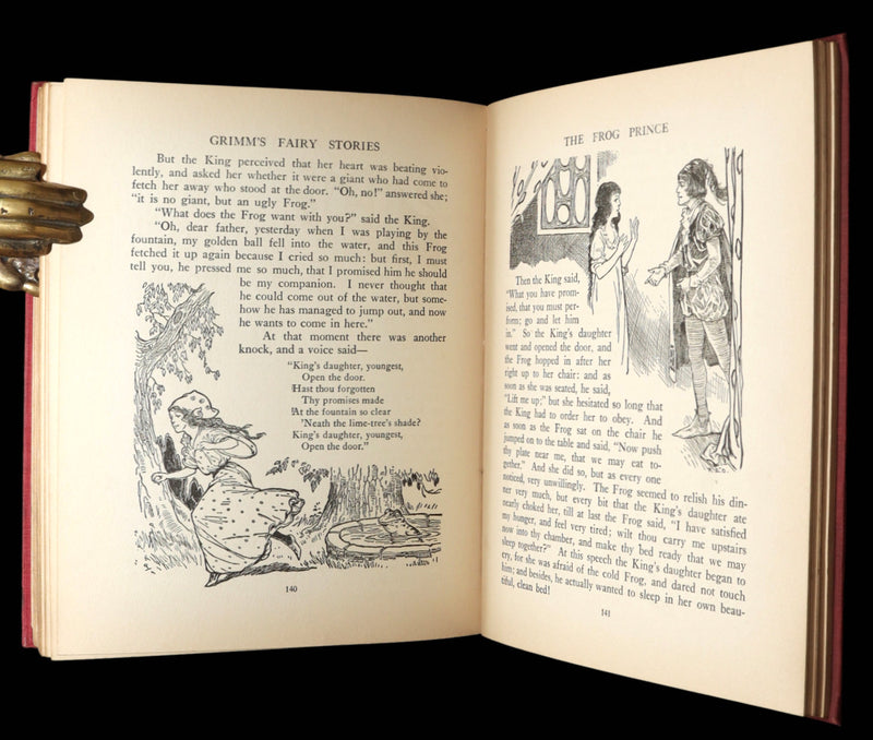 1922 Rare Book - Grimm’s Fairy Stories Illustrated by John B. Gruelle R. E. Owen