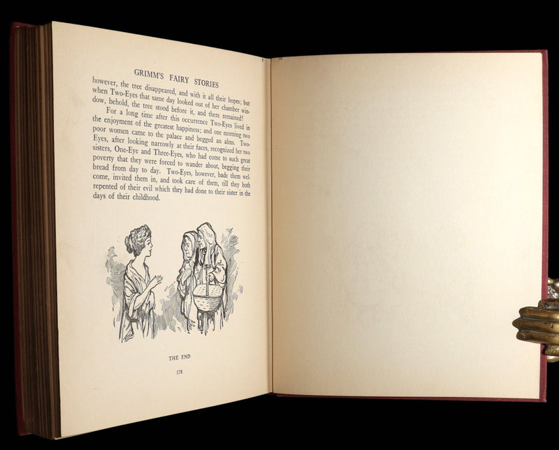 1922 Rare Book - Grimm’s Fairy Stories Illustrated by John B. Gruelle R. E. Owen