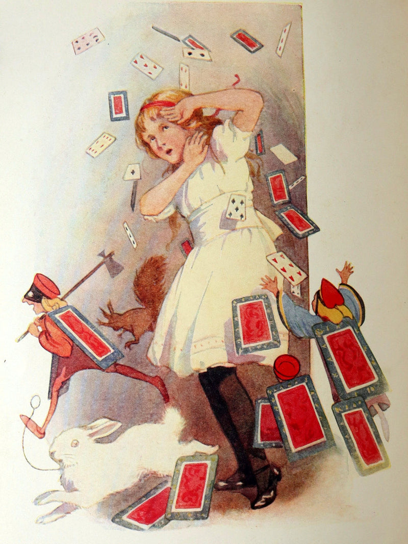 1920 Rare Book - Alice in Wonderland illustrated by Margaret W. Tarrant