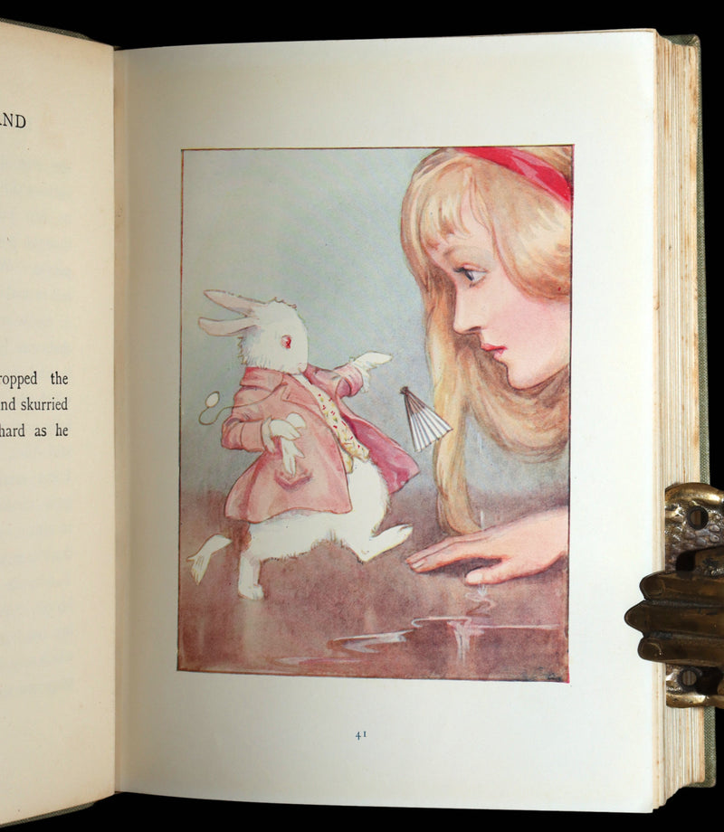 1920 Rare Book - Alice in Wonderland illustrated by Margaret W. Tarrant