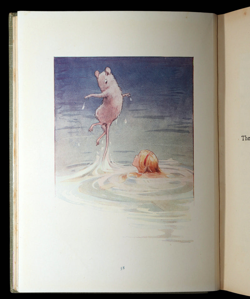 1920 Rare Book - Alice in Wonderland illustrated by Margaret W. Tarrant